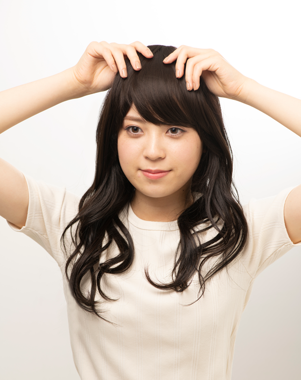 前髪ウィッグ